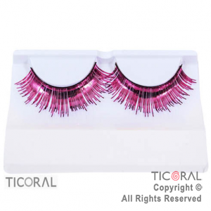 PESTAAS HS3633-2 FUCSIA METALIZADAS x 1